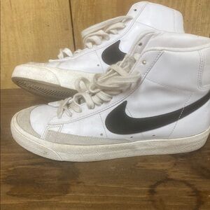Nike Classic White and Black High-Tops
